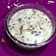A picture of દૂધપાક (Dudhpaak Recipe In Gujarati).