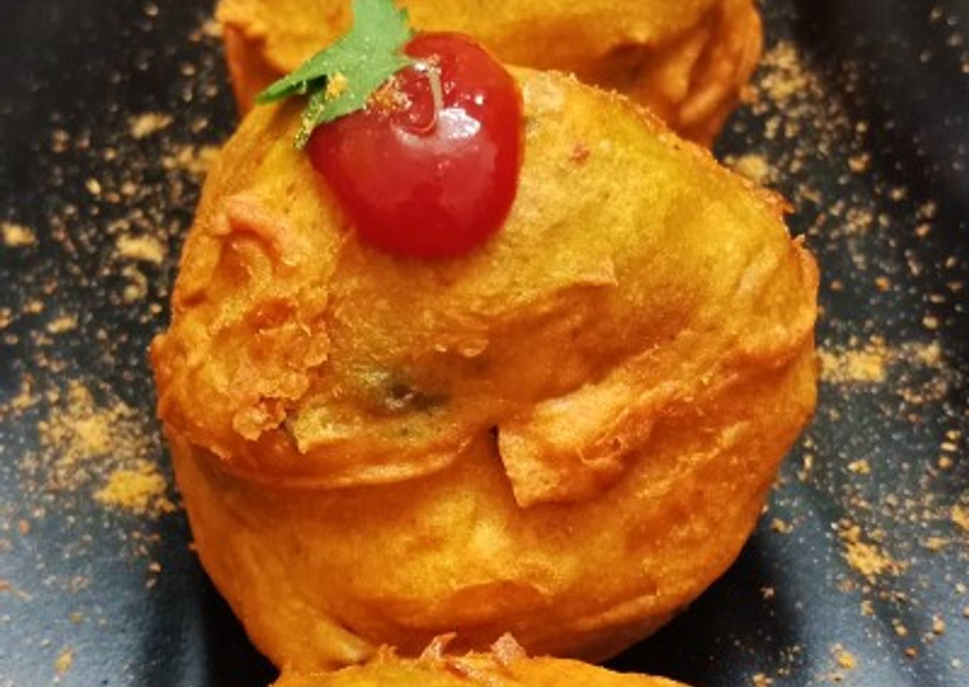 Stuffed capsicum pakode