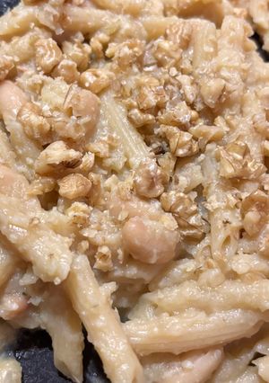 Foto di Penne con crema di cavolfiore e cannellini