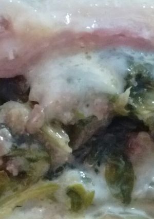 Una foto de Calzone de picada y acelga