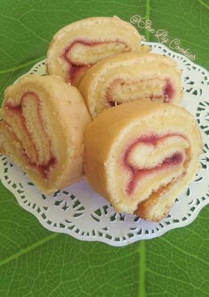 Foto resep Bolu Gulung Strawbery