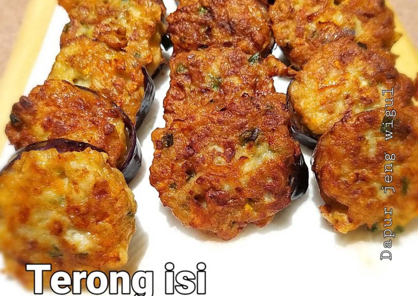 165.Terong isi udang cincang