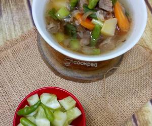 Resep Terbaik Sop Sapi Simple Lezat Mantap
