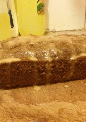 Una foto de Budín de chocolate y café