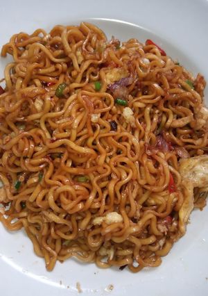 Foto resep Mie goreng sederhana