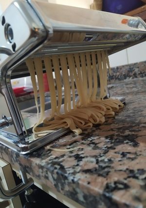 Una foto de Fideos caseros