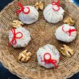 வால்நட் ஸ்டப்டு ஸ்வீட் பவுச் (Walnut Stuffed Sweet Pouch Recipe in Tamil)