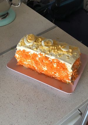 Una foto de Pastel vegetal