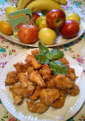 Una foto de Malfatis de pollo crocante