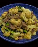 SP.0804 - Thăn Heo Xào Hoa Lơ Trắng