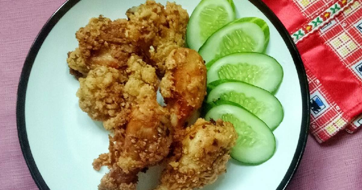 Resep Ayam Goreng Tepung Mayonaise Oleh Nindaummuzia - Cookpad