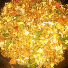 A picture of Chicken Fried Rice.