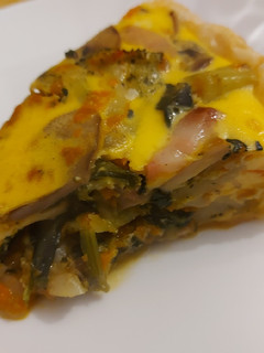 Una foto de Quiche de verduras