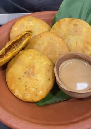 A picture of Jodhpuri Pyaz Ki Kachori { Winter Special }.