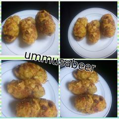 A picture of Cassava bajiyas.