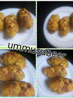 A picture of Cassava bajiyas.