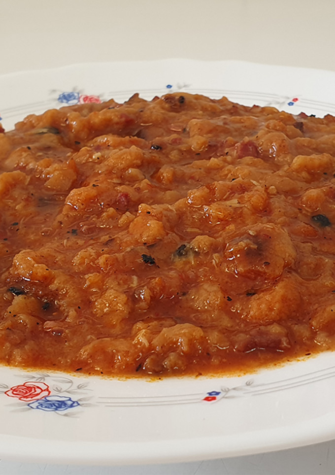 Una foto de Sopa de ajo