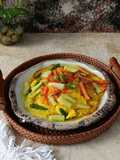 Telur Ceplok Kuah Acar Kuning