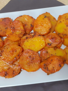 Una foto de Patatas en adobo