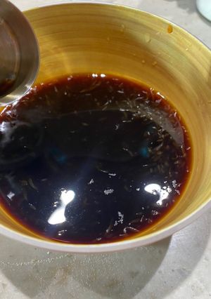 A picture of Homemade ponzu 🍋.