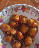 Trứng cút rim bơ tỏi