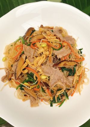 Hình của món Miến trộn.
