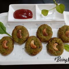 Palak Cutlets Airfryer Recipe A picture of Palak Cutlets Airfryer Recipe.