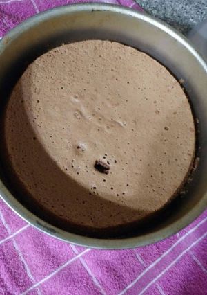 Una foto de Bizcochuelo clásico de chocolate