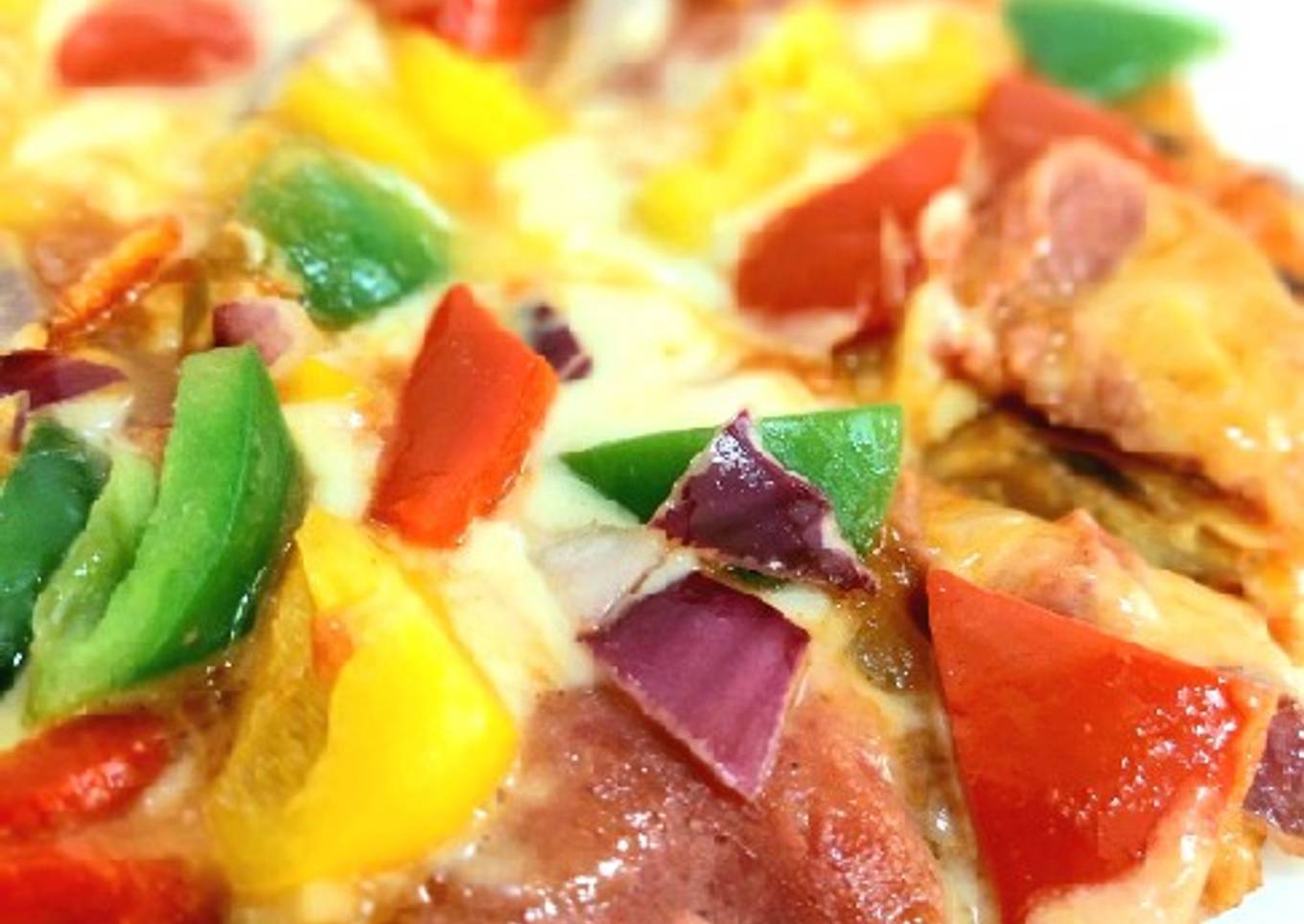 95. Pizza kentang teflon
