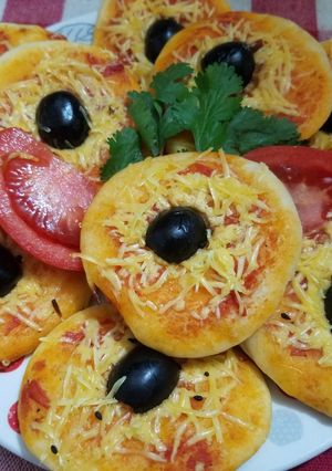 صورة لوصفة ميني بيتزا 🍕