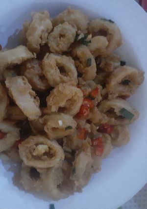 Foto resep Cumi goreng cabe garam