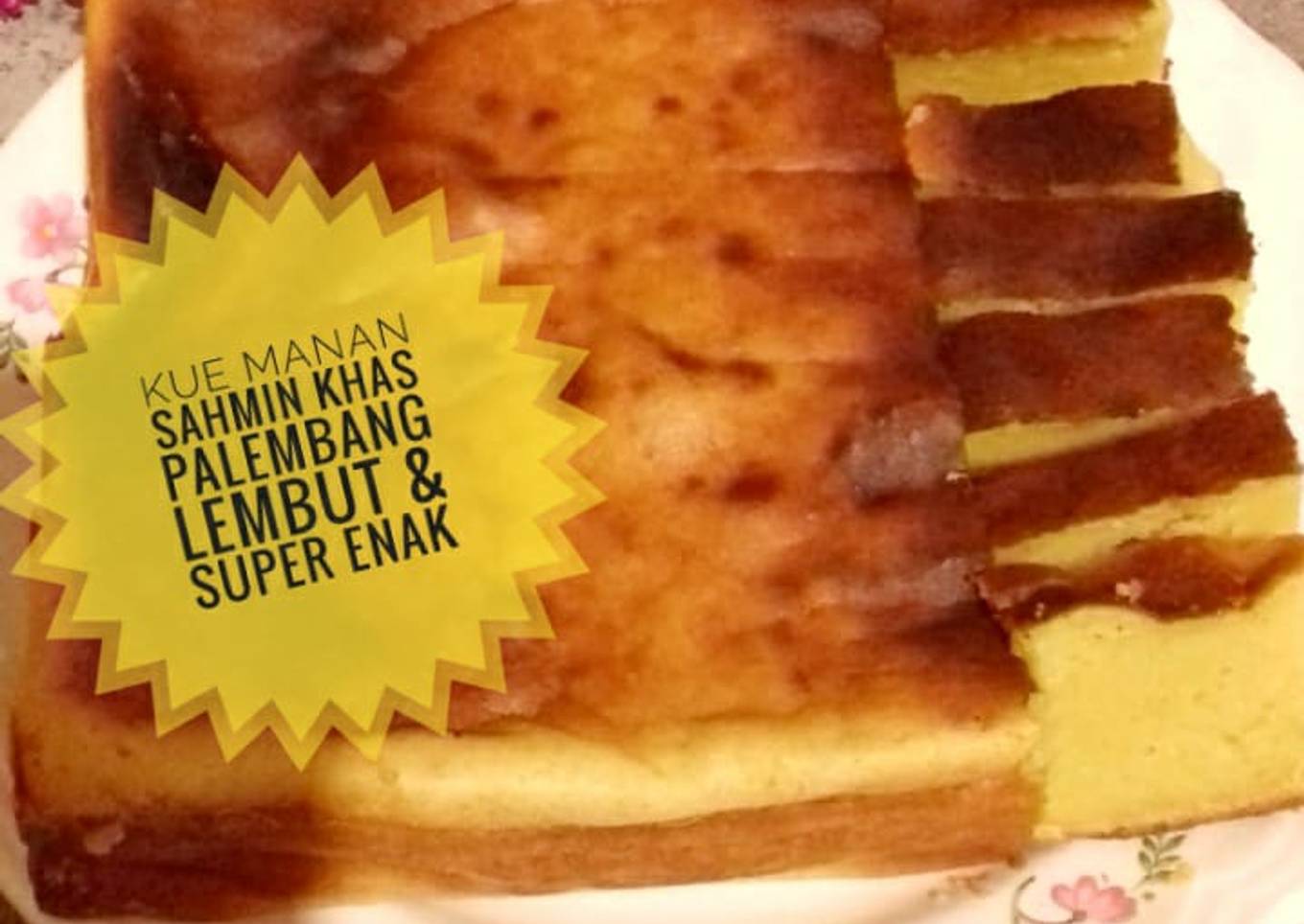 Kue Manan Sahmin khas Palembang Lembut & Super Enak