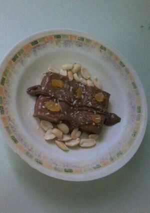 صورة لوصفة شوكولاته بالفول السوداني