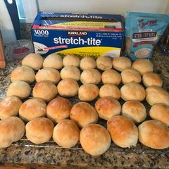 A picture of Big Batch Yeast Rolls.