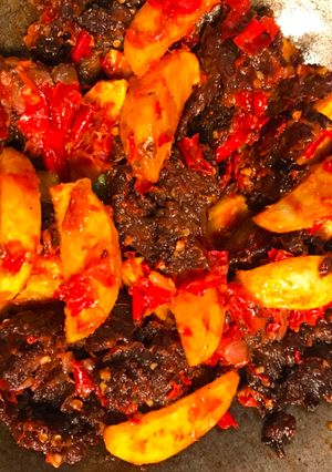 Foto resep Dendeng tokok balado