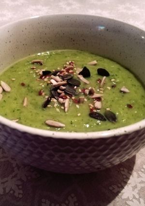 Foto di Vellutata porri e zucchine