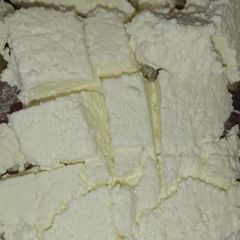 A picture of Homemade Paneer.