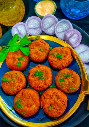A picture of Jackfruit Kebab.
