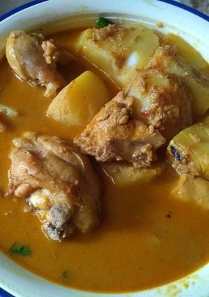 A picture of Chicken masala.