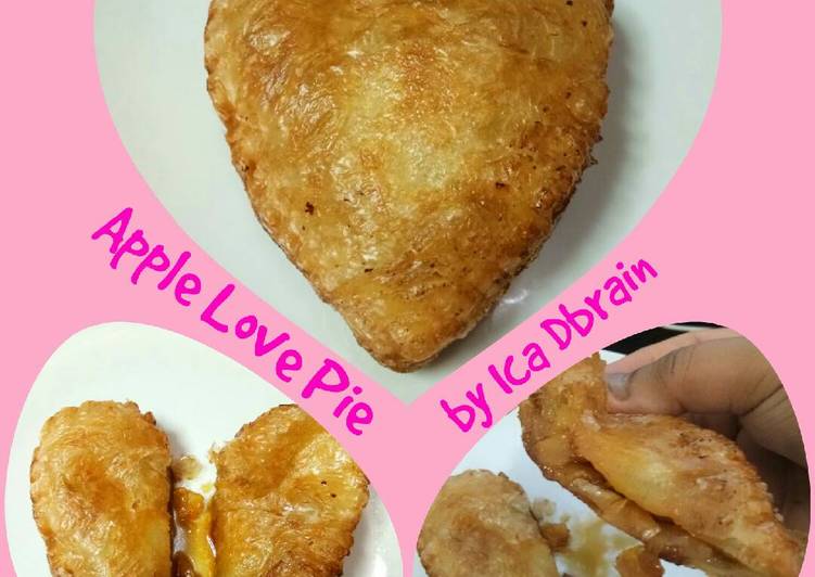 Bagaimana Membuat Apple Love Pie Anti Gagal