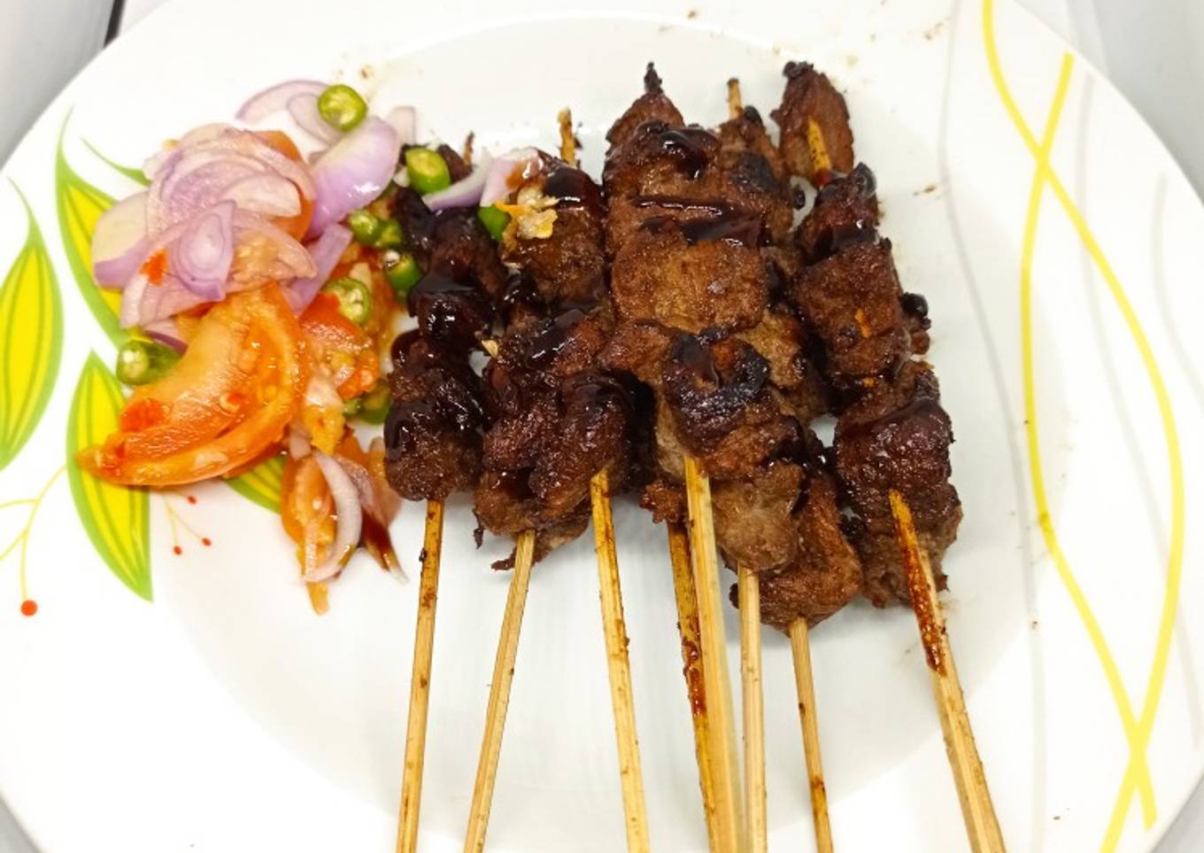 Sate maranggi (teflon) ala chef Devina Hermawan