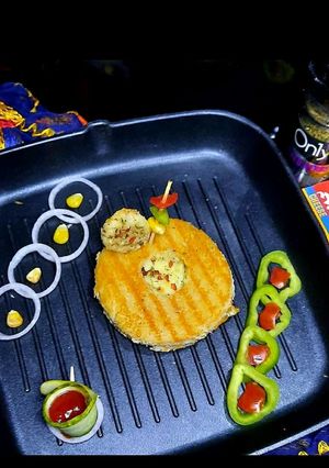 A picture of Veg Cheese Sandwich.