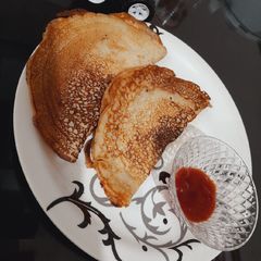 A picture of Suji dosa.