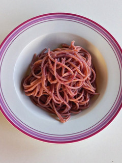 Foto di Spaghetti al vino rosso