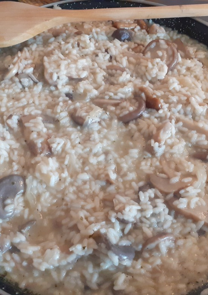 Una foto de Risotto de setas