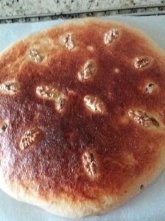 Una foto de Torta con pasas y nueces
