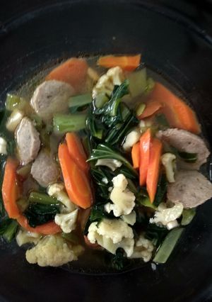 Foto resep Tumis Sayur Bakso keto