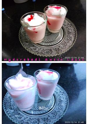 A picture of Hyderabadi Sweet Lassi.