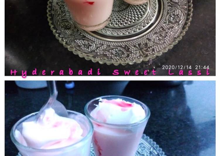 Recipe of Any-night-of-the-week Hyderabadi Sweet Lassi