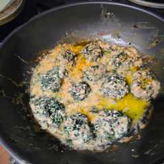 Una foto de Malfatti: espinaca y ricotta